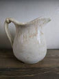 Ironstone Pitcher with Hairline Crack